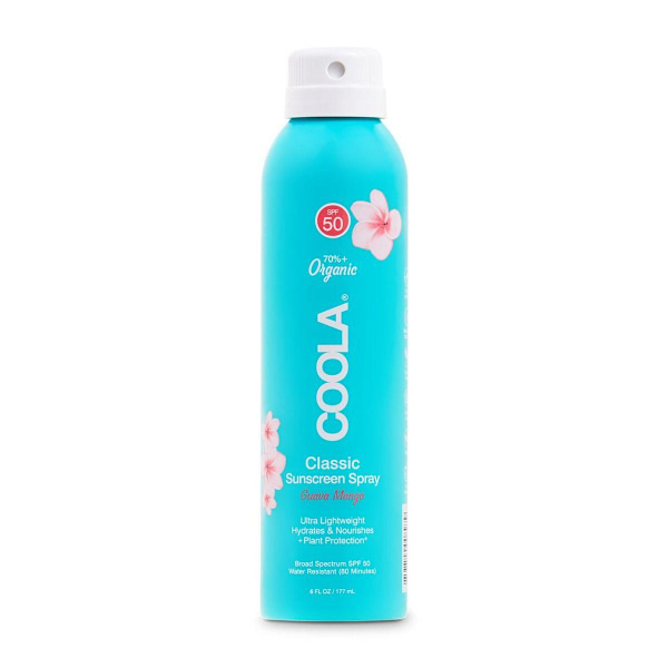 COOLA Classic Body Organic aurinkosuojasuihke SPF 50 Guava Mango 17