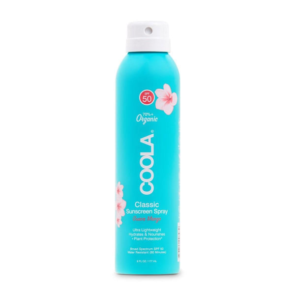 COOLA Classic Body Organic Sunscreen Spray SPF 50 Guava Mango 17