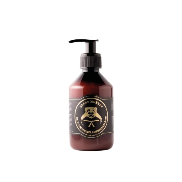 Beard Monkey Hair Conditioner Lemongrass 250ml Transparent