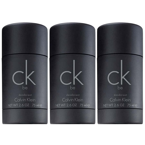 3-pack Calvin Klein CK Be Deostick 75ml