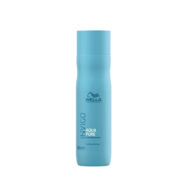 Wella Invigo Balance Aqua Pure Purifying Shampoo 250ml Transparent