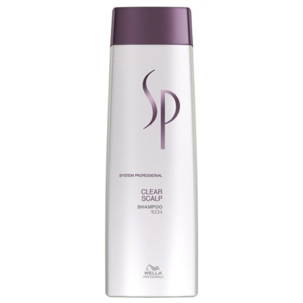 Wella SP Clear Scalp Shampoo 250ml Transparent