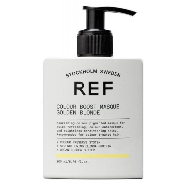 REF Colour Boost Masque Golden Blonde 200ml Transparent