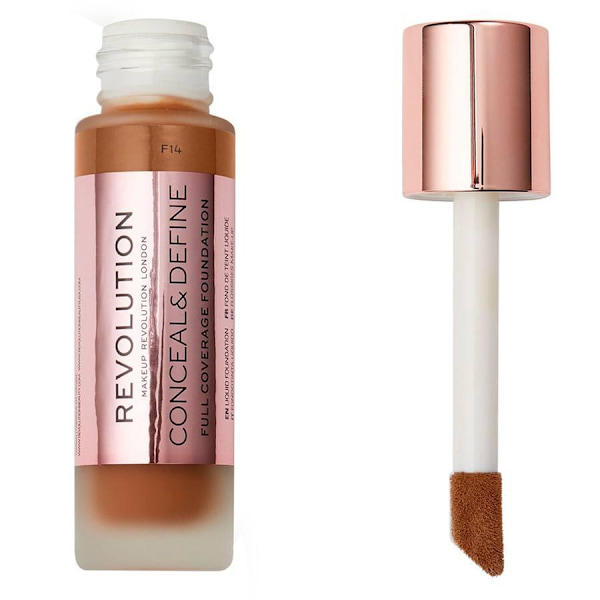 Makeup Revolution Conceal & Define Foundation F14 Transparent