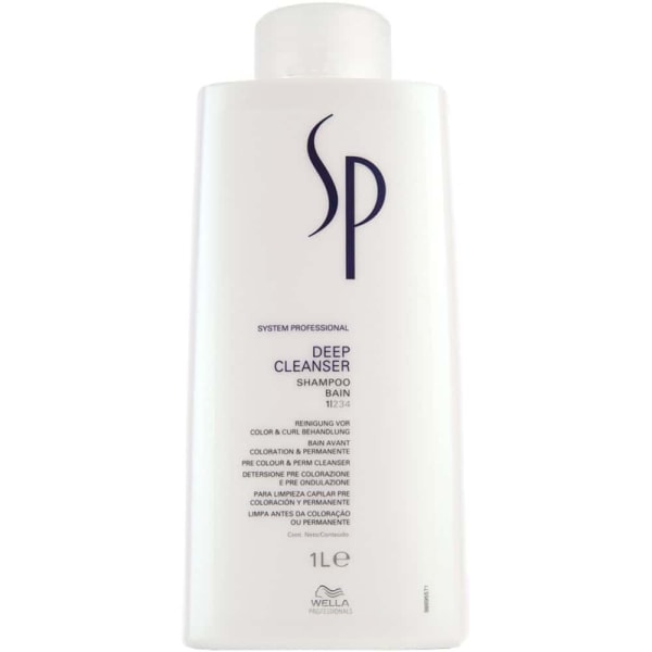 Wella SP Deep Cleanser Shampoo 1000ml Transparent
