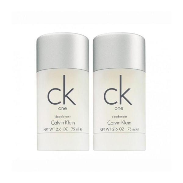 2-pack Calvin Klein Ck One Deostick 75ml Transparent
