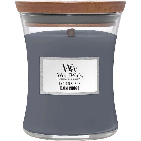 WoodWick Medium Indigo Suede