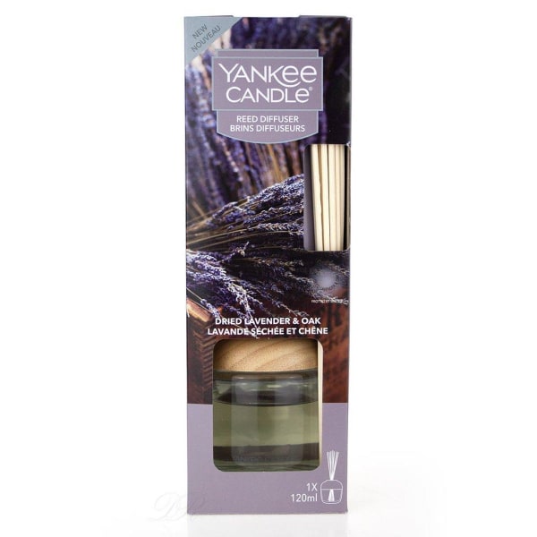 Yankee Candle New Reed Diffuser Dried Lavender & Oak Transparent