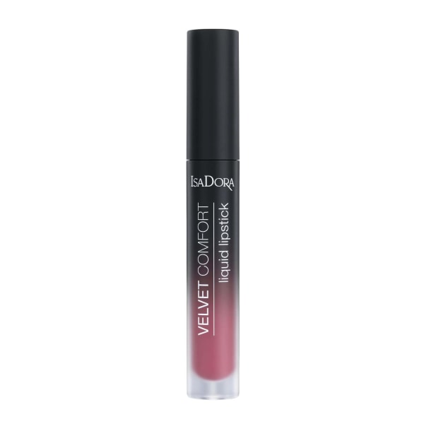 Isadora Velvet Comfort Liquid Lipstick Mauve Pink Transparent