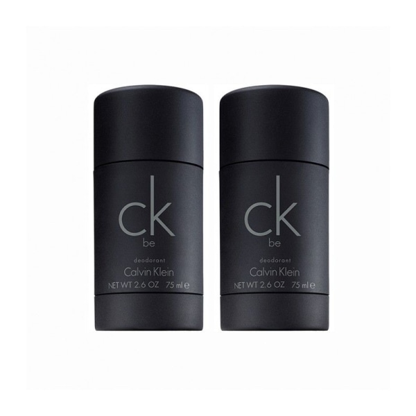 2-pack Calvin Klein CK Be Deo Stick 75ml Transparent
