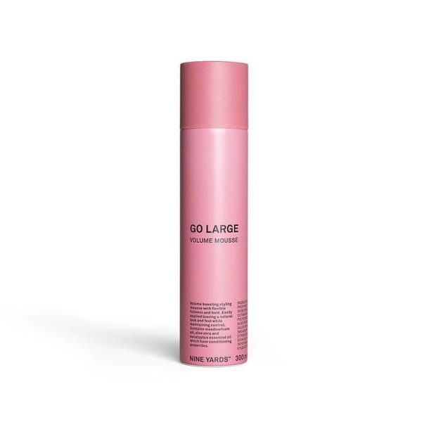 Nine Yards Go Large Volume Mousse 300ml Transparent