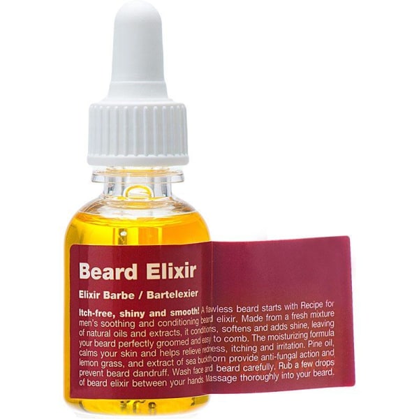 Recipe for men Beard Elixir 25ml Transparent