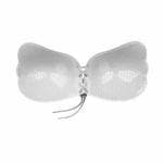 Bye Bra Lace Bra White Strl A Transparent