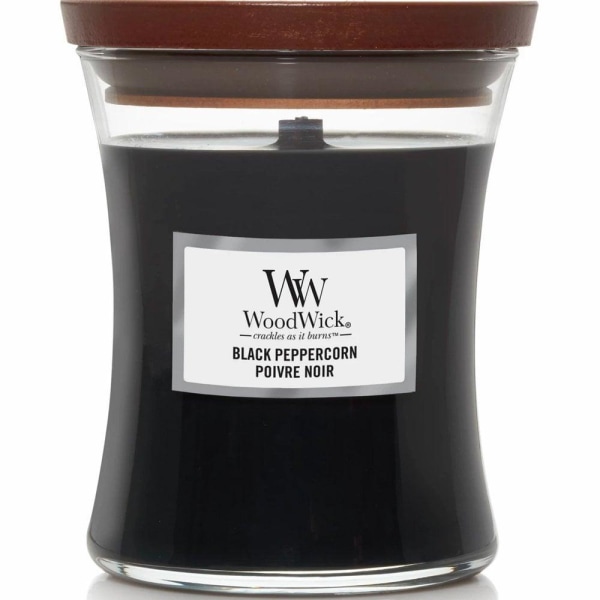 WoodWick Medium Black Peppercorn Transparent