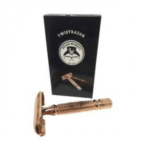 Beard Monkey Twistrazor Rose Gold Transparent