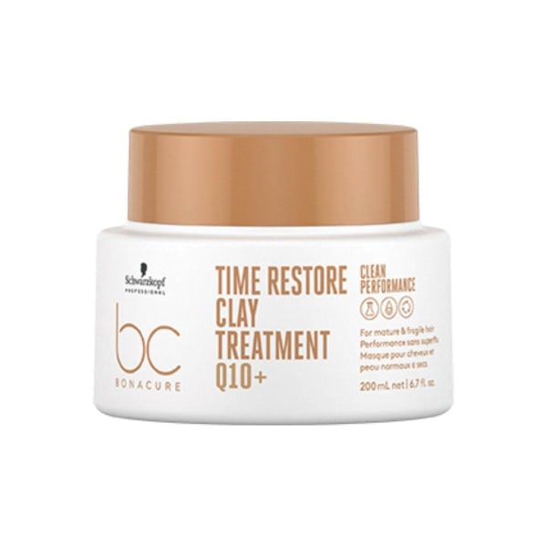 Schwarzkopf BC Bonacure Time Restore Clay Treatment Q10+ 200ml