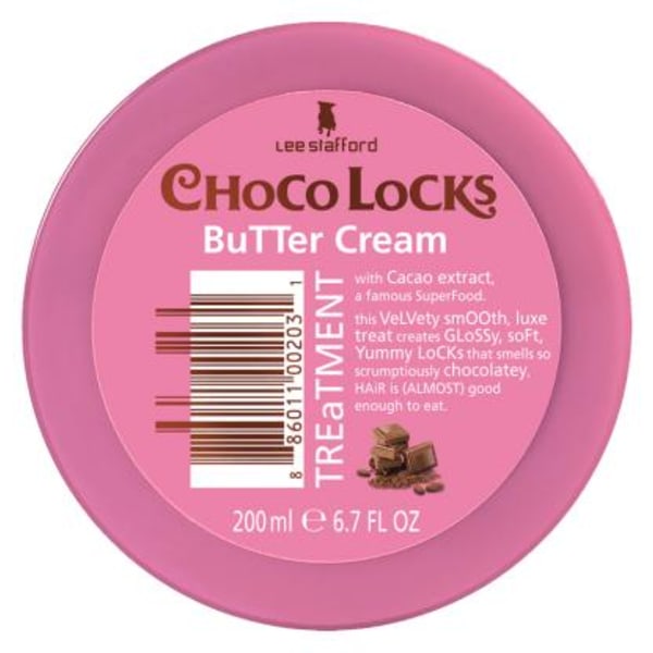 Lee Stafford Choco Locks Butter Cream Treatment 200ml Transparent