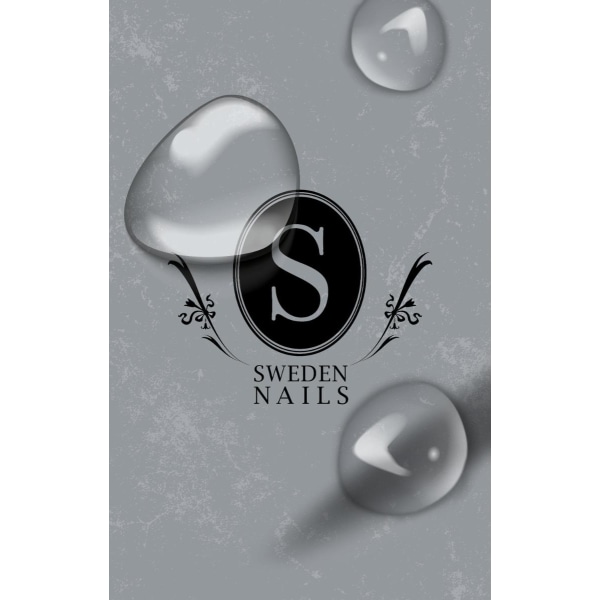 Sweden Nails Silver Ice Transparent