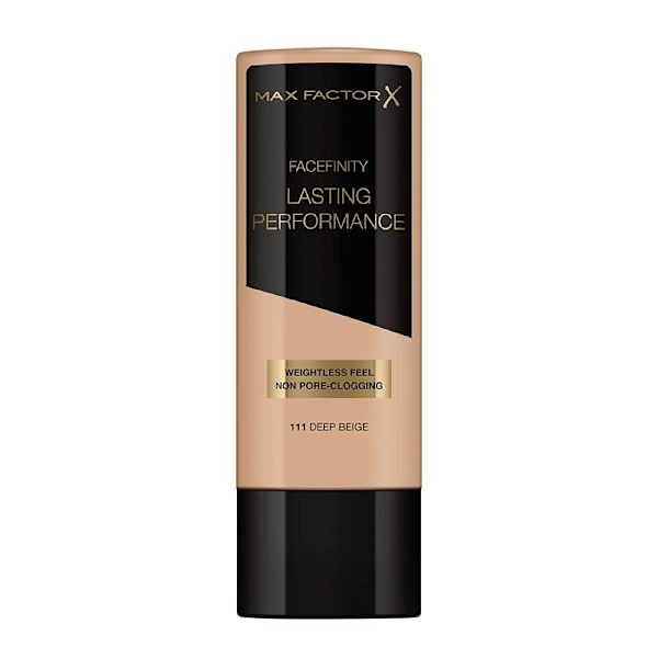 Max Factor Lasting Performance Foundation 111 Deep Beige 35ml Transparent