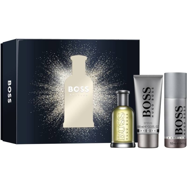 Hugo Boss Bottled Gift Set Edt 100ml + Shower Gel 100ml + Deodor