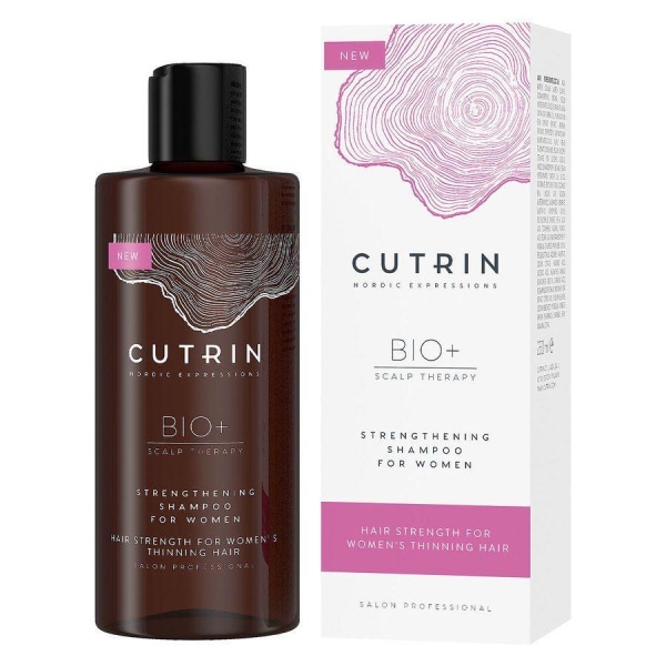 Cutrin BIO+ - vahvistava shampoo naisille 250ml Transparent