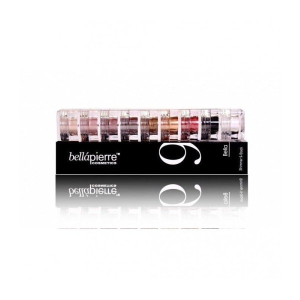 Bellapierre 9-Stack Shimmer Bella 15.75g Transparent