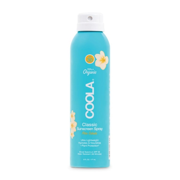 COOLA Classic Body Organic Sunscreen Spray SPF 30 Piña Colada 17