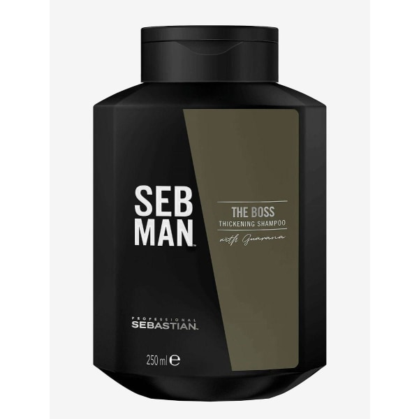 SEB Man The Boss paksuuntuva shampoo 250ml Transparent