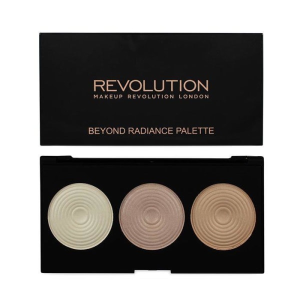 Makeup Revolution Highlighter Palette Beyond Radiance Transparent