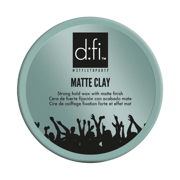 d:fi D:FI Matte clay Hårvax 75g Transparent