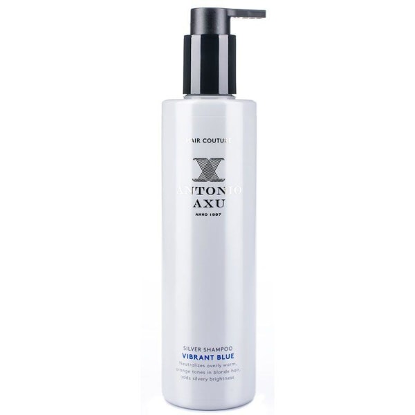 Antonio Axu Silver Shampoo Vibrant Blue  300ml Transparent