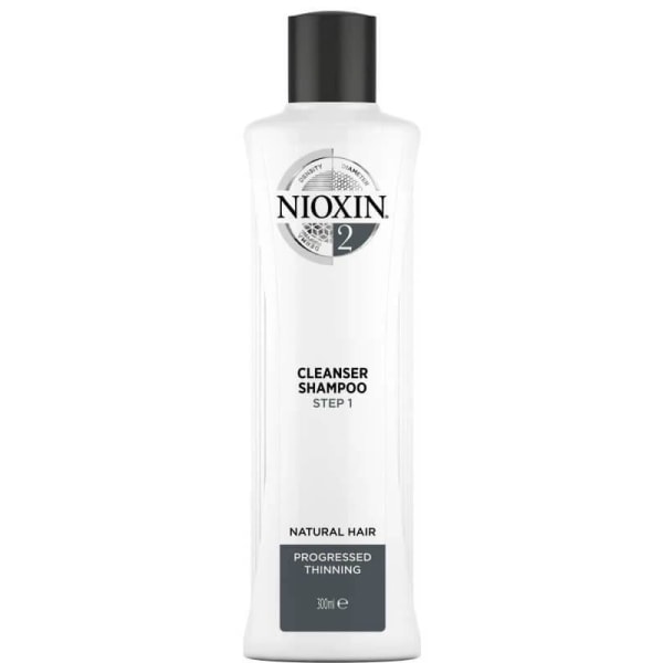 Nioxin System 2 Cleanser Shampoo 300ml Transparent
