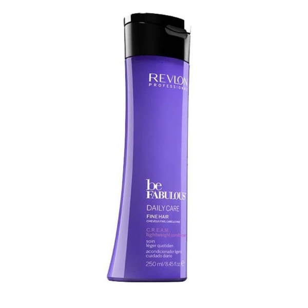 Revlon Be Fabulous Fine Hair Cream Light Conditioner 250ml Transparent