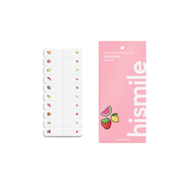 Hismile SmileStika Frugtpakke 20-pak