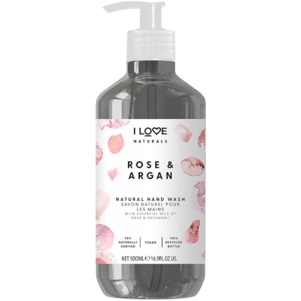 I Love Naturals Rose & Argan Hand Wash 500ml