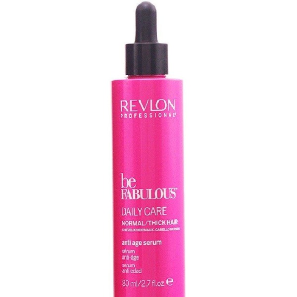 Revlon Be Fabulous Anti Aging Serum Normal/Thick Hair 80ml Transparent