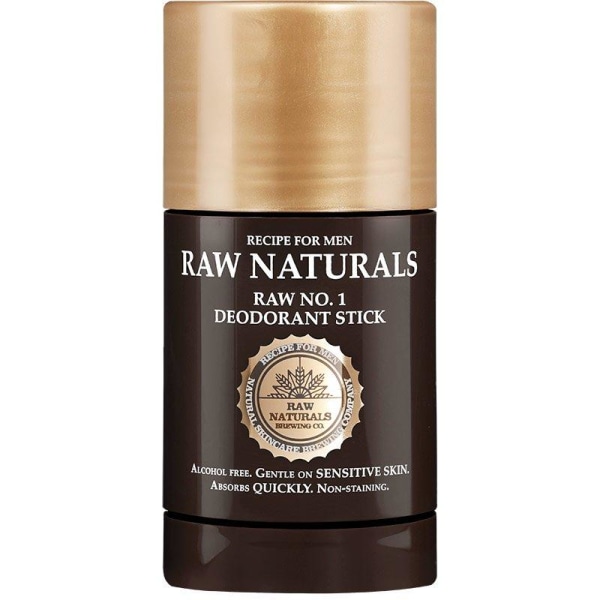 Raw Naturals Raw No1 Deodorant Stick 75ml Transparent