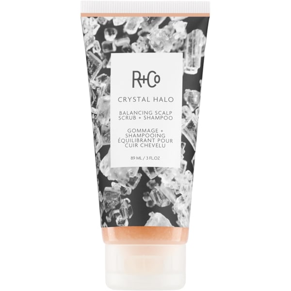R+Co Crystal Halo Balancing Scalp Scrub + Shampoo 89ml