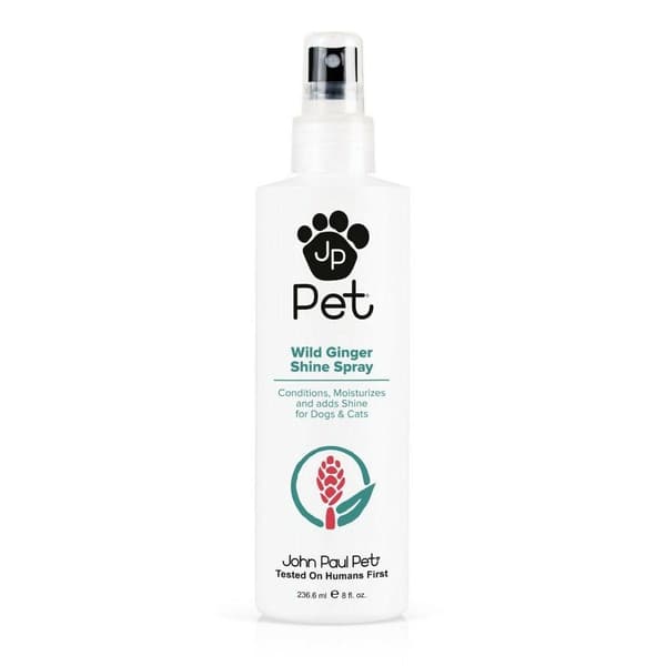 John Paul Pet Wild Ginger Shine Spray 236ml Transparent