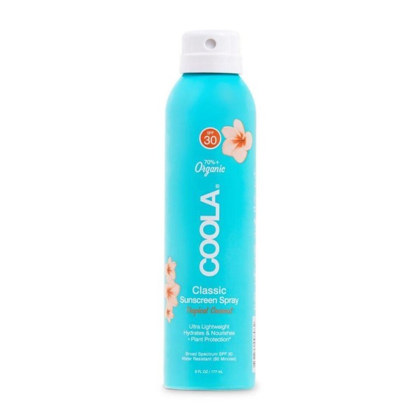 COOLA Classic Body Organic Sunscreen Spray SPF 30 Tropical Cocon