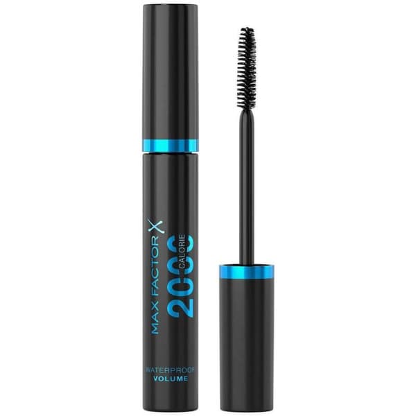 3-Pack Max Factor 2000 Calorie Waterproof Mascara Black 9ml Transparent