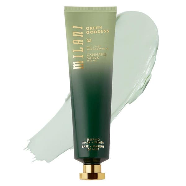 Milani Green Goddess Sleeping Mask + Primer 60ml Transparent