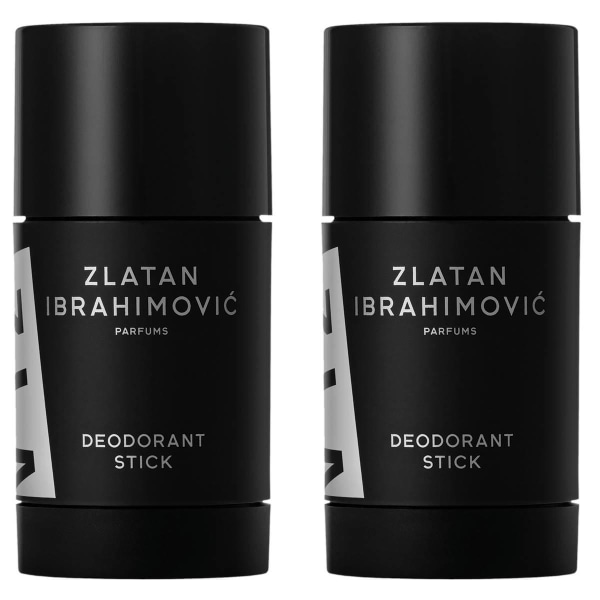 2-Pack Zlatan Ibrahimovic Deo Stick 75ml Transparent