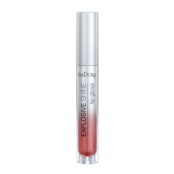 Isadora Explosive Shine Lip Gloss Red Attraction Transparent
