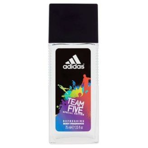 Adidas Team Five deo virkistävä vartalotuoksu 75ml Transparent