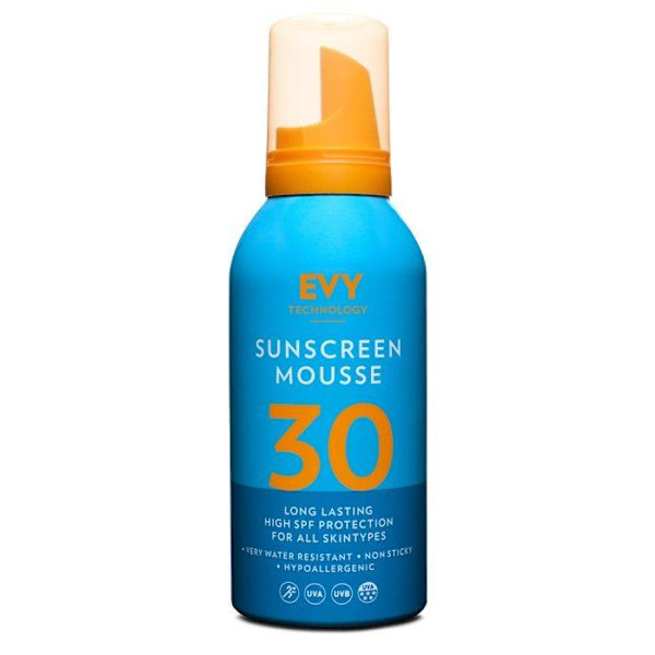 Evy Sunscreen Mousse Spf 30 100ml Transparent