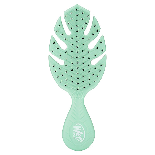 Wet Brush Go Green Mini Detangler Green