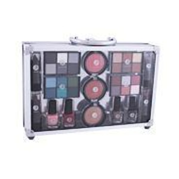 2K From Milano With Love Beauty Train Case Set Transparent
