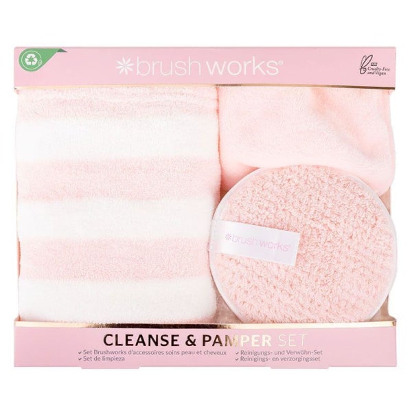 Brushworks Cleanse & Pamper Set