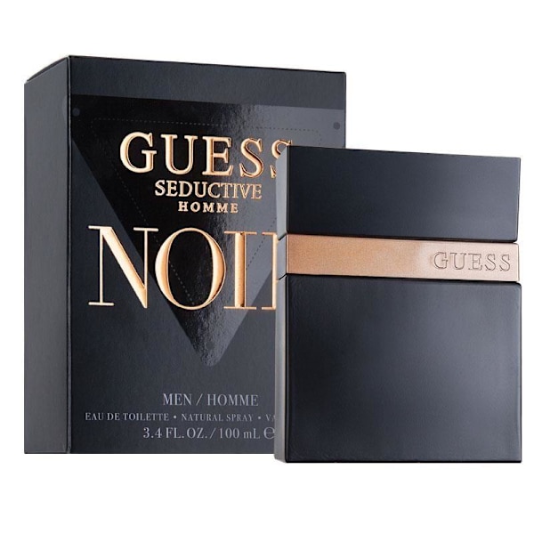 Guess Seductive Homme Noir Edt 100ml Transparent